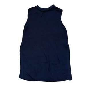 Wilfred Black Palmier Sleeveless Tunic Sweater Size xsmall